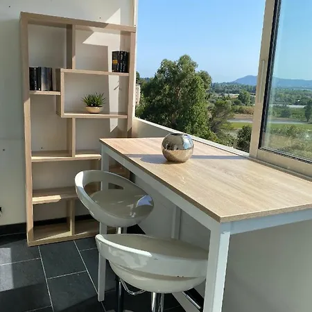 Magnifique Studio Avec Grande Piscine Et Vue Panoramique شقة